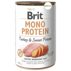 BRIT MONO PROTEIN TURKEY & SWEET POTATO - Pavo y Papas 400g