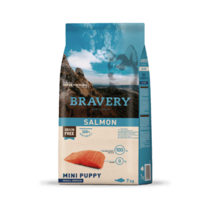 Bravery Salmon Mini Puppy Small Breeds 07 kg - BRSP07
