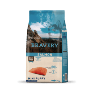 Bravery Salmon Mini Puppy Small Breeds 02 kg - BRSP02