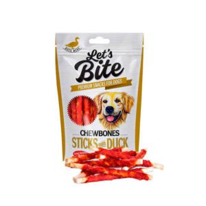 Let's Bite CHEWBONES STICKS WITH DUCK 80 gr