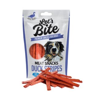 Let's Bite MEAT SNACKS DUCK STRIPES 80 gr