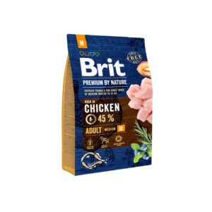 Brit Premium By Nature - ADULT MEDIUM - 03 kg - BPAM03