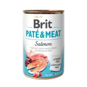 BRIT PATE & MEAT SALMON - 800gr