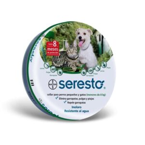 SERESTO - Perros Menores de 8 kg y Gatos