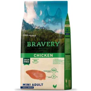 Bravery Chicken Mini Adult Small Breeds 02 kg - BRCA02