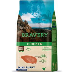 Bravery Chicken Mini Puppy Small Breeds 02 kg - BRCP02